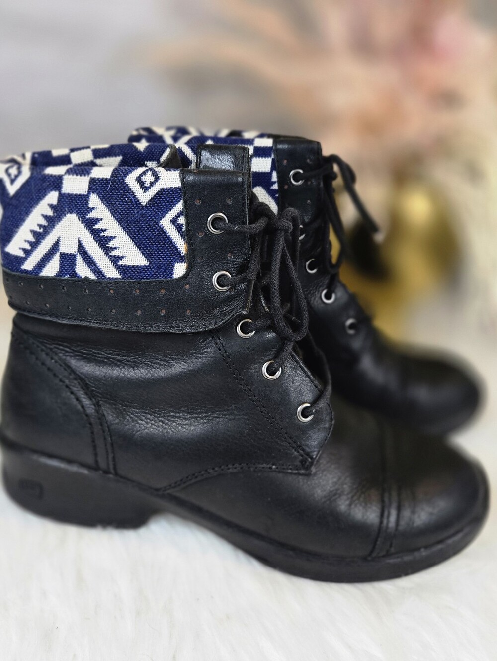 Keen Tyretread Lace-up Leather Ankle Boots
